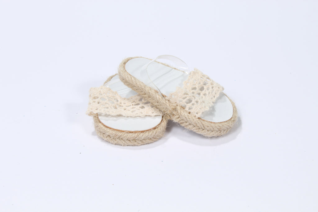 Crochet Basket Weave Sandals